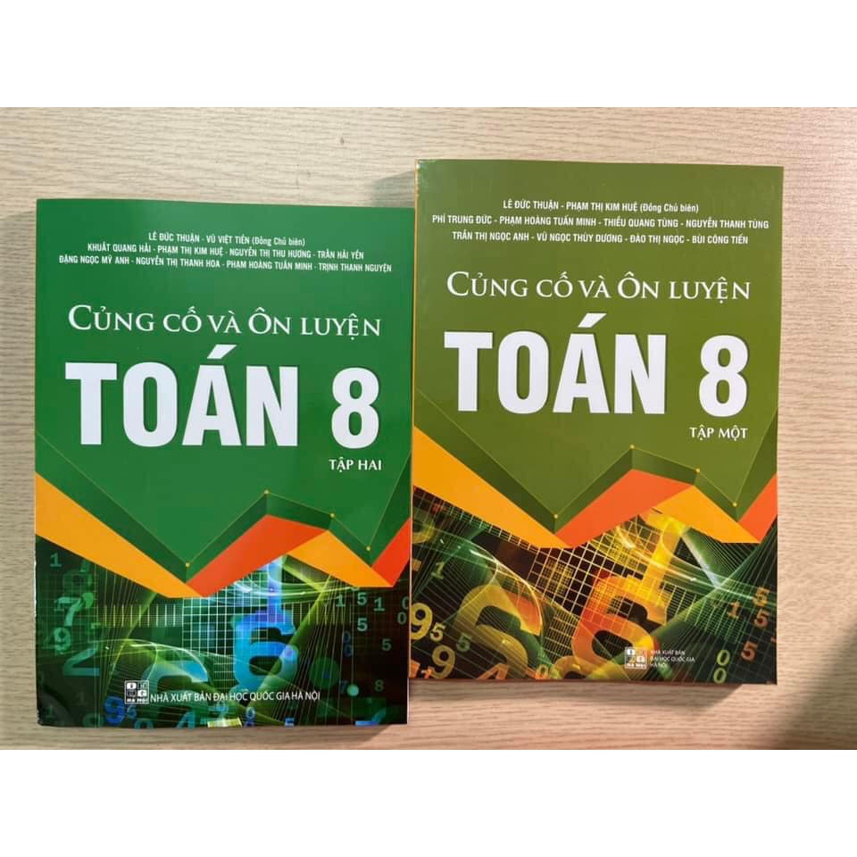 Sách - Combo Củng cố và ôn luyện Toán 6 - 7 - 8 - 9 ( Bộ 8 cuốn )