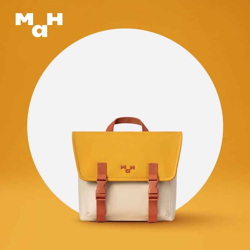 MAH OLI Ba lô giải trí Cambridge màu cổ điển - Túi nhỏ