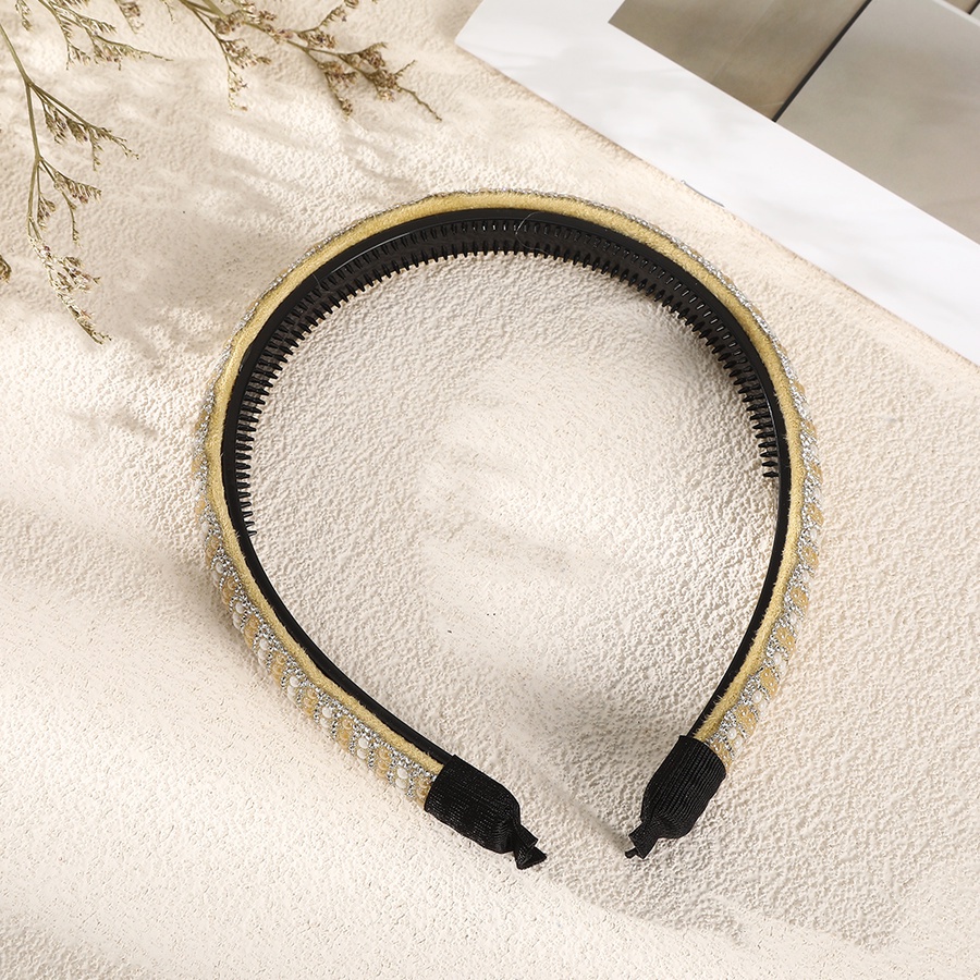 Băng Đô Cài Tóc Đính Đá Và Ngọc Trai Nhân Tạo Phong Cách Hàn Quốc