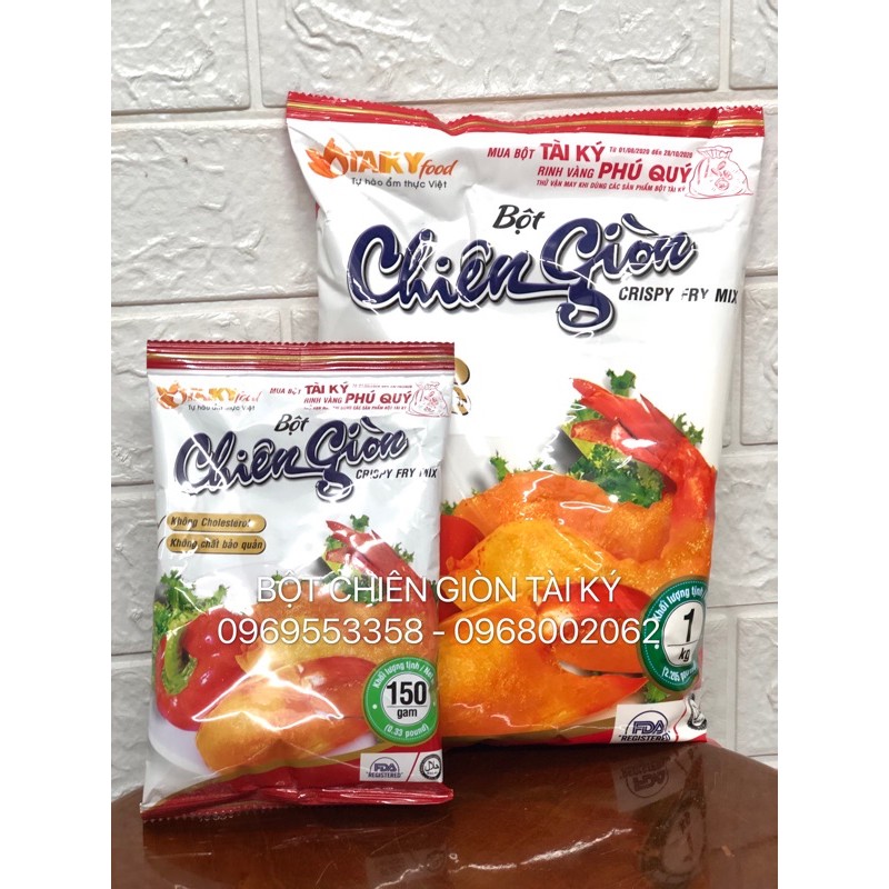 [DATE MỚI] - BỘT CHIÊN GIÒN TÀI KÝ - 1KG - HÀNG CHUẨN CÔNG TY