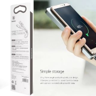 [23cm] Cáp sạc ngắn sạc cho cổng Type-C chính hãng Baseus