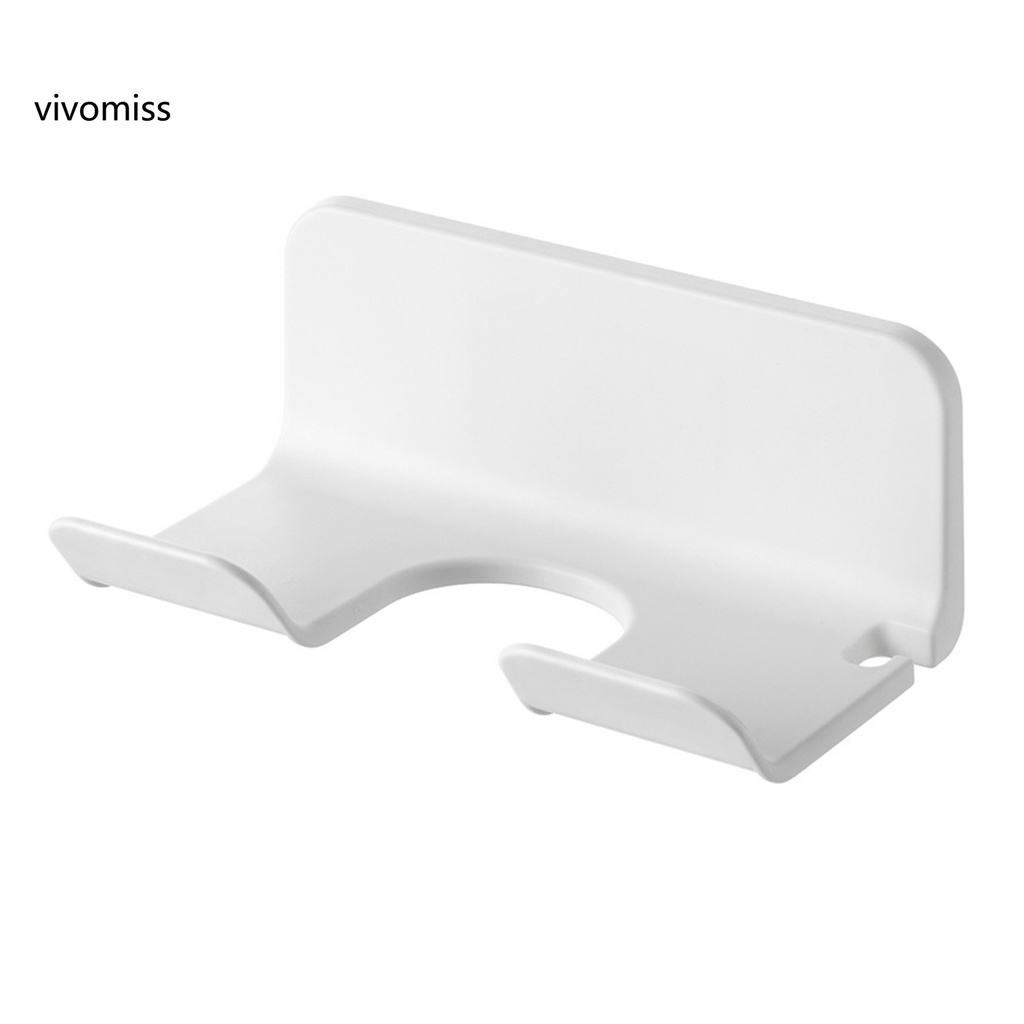 [VM] Practical Hair Dryer Holder Multipurpose Hair Dryer Organizer Holder Bathroom Gadget No Traces for Home