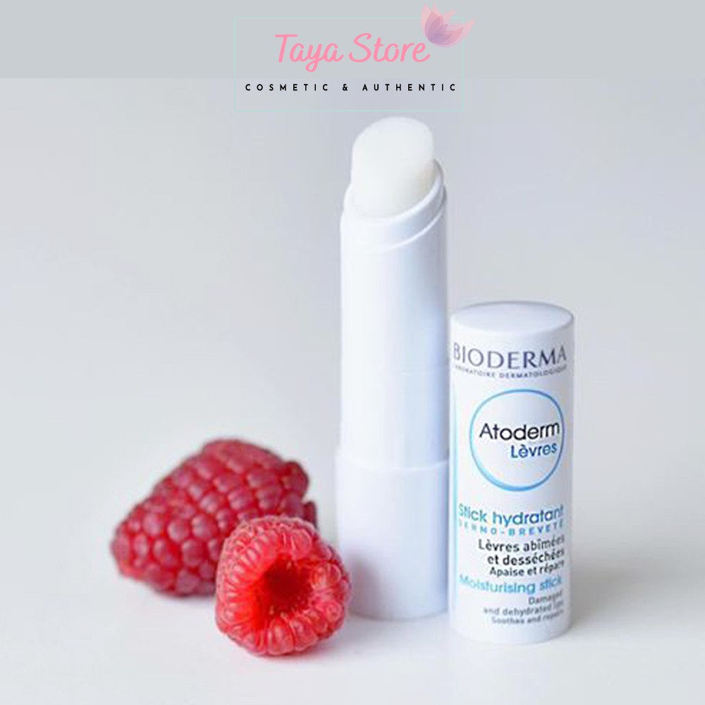 Son dưỡng môi Bioderma Atoderm Lèvres Stick Hydratant Moisturising Pháp