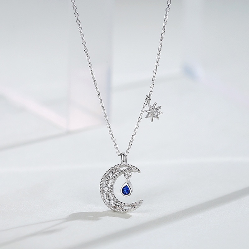 Thời trang mới vòng cổ cho nữ mặt trăng sao vòng cổ