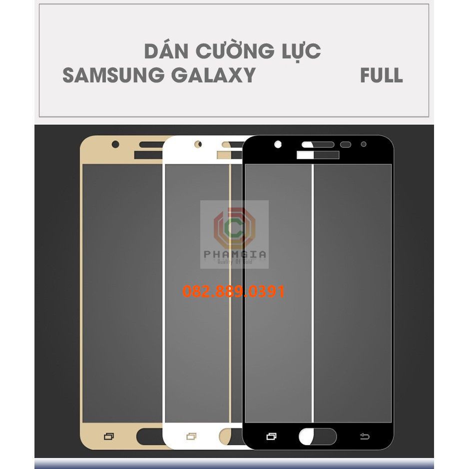 Kính cường lực Samsung On 5 2016/ On 7 2016 full màn, full keo và cường lực dẻo nano siêu bền, chống vân tay