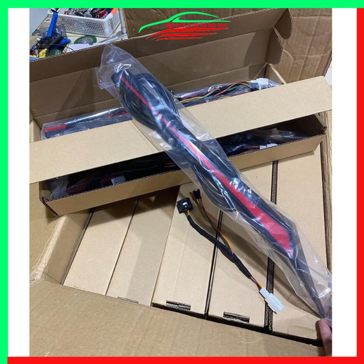 Ốp tay cốp sau có đèn led CX5, CX-5 2018-2021 ánh sáng đỏ trang trí xe