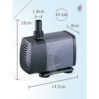 {SALE SỐC - CÓ SẴN} Máy bơm bể cá Atman 105s, siêu tiết kiệm điện, chạy siêu êm, độ bền cao phù hợp cho bể cá cảnh nhỏ