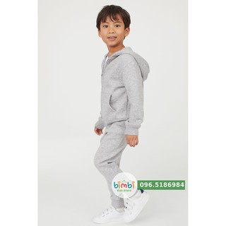 Bộ nỉ H&M bé trai 1/2-6/8 tuổi