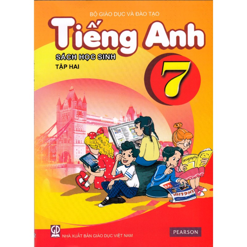 Sách Tiếng Anh lớp 7 - không kèm đĩa và không có mã học online