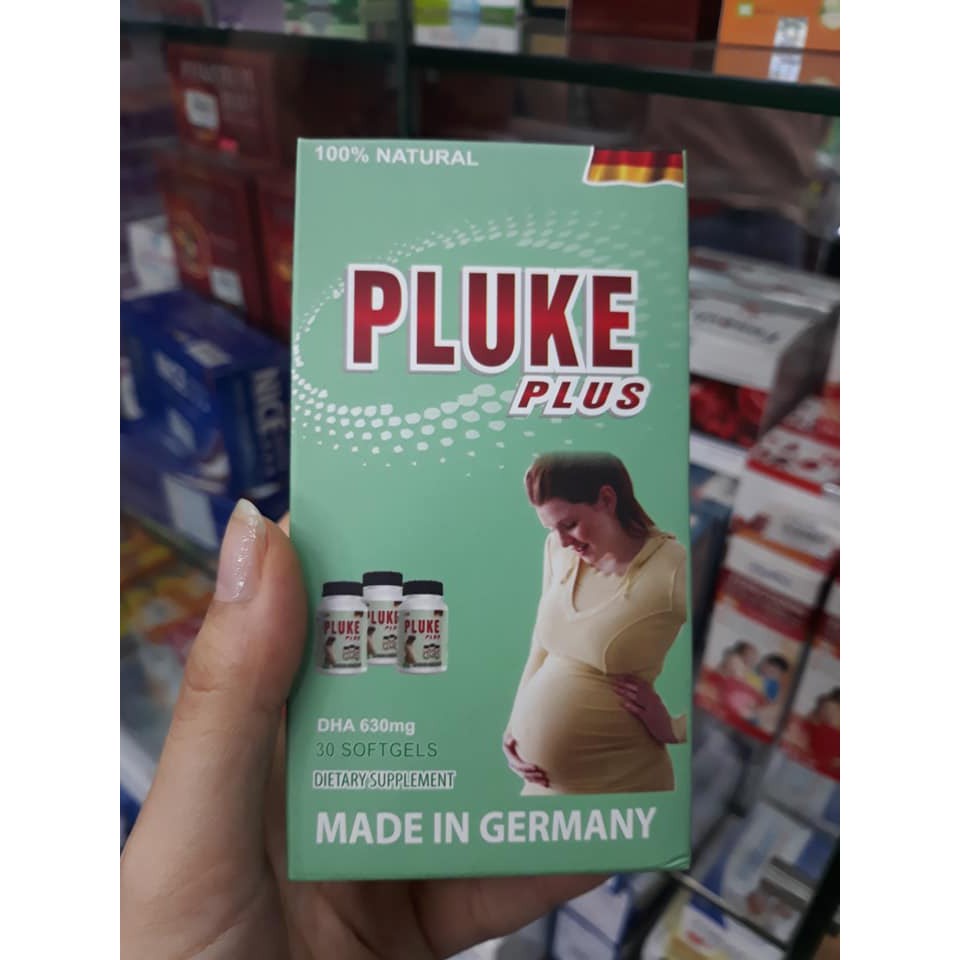 Pluke Plus Bổ Sung Khoáng Chất Và Vitamin Cần Thiết Cho Bà Bầu 30 Viên - TP127