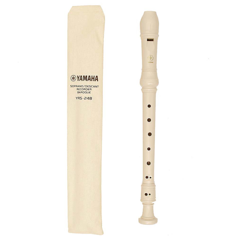 Sáo Tiêu Recorder Soprano Yamaha YRS-24B,YRS-20B Chính Hãng, Độ Bền Cao, Chất Liệu ABS An Toàn