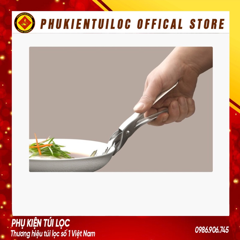 Kẹp Gắp Bát Đĩa Xiaomi Mijia Chống Nóng Bằng Thép Không Gỉ 304 18.50 x 8.50 x 5.50 cm Tiện Dụng