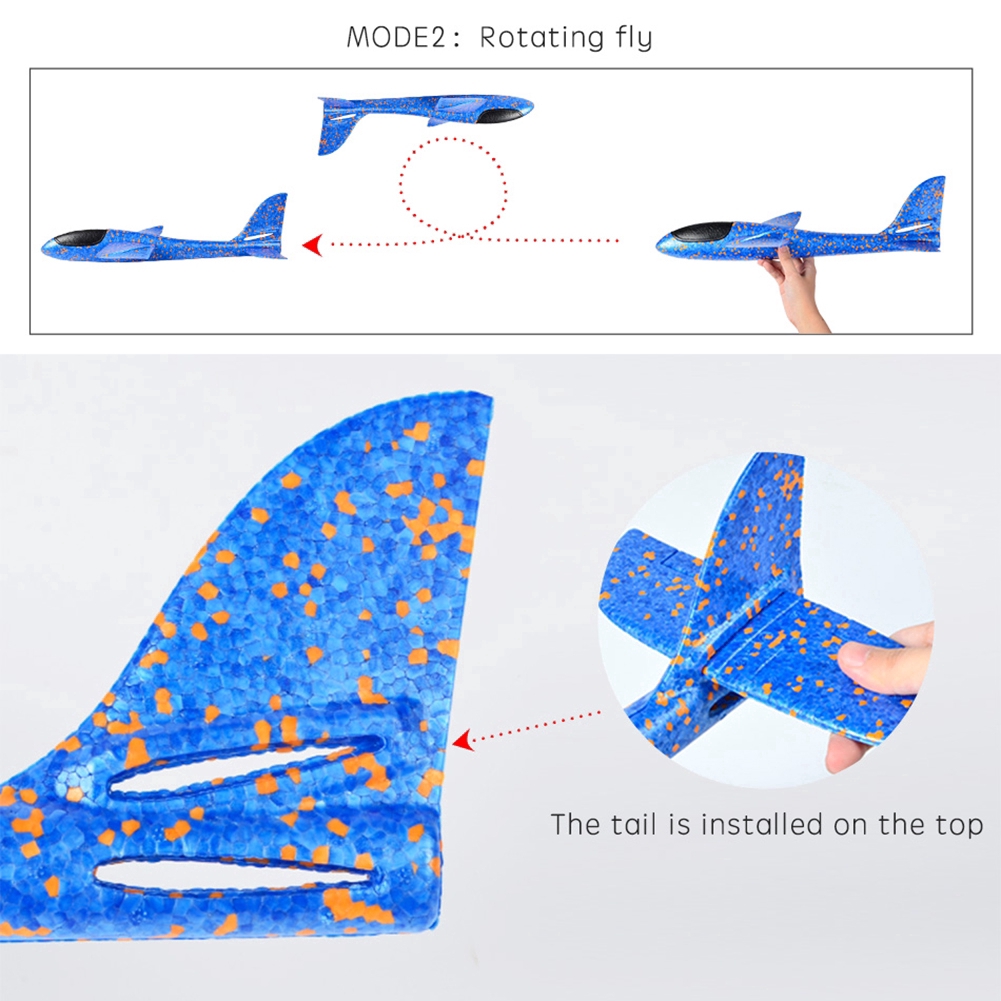 Mô hình máy bay đồ chơi đẹp mắt vui nhộn 35/ 48cm EPP
