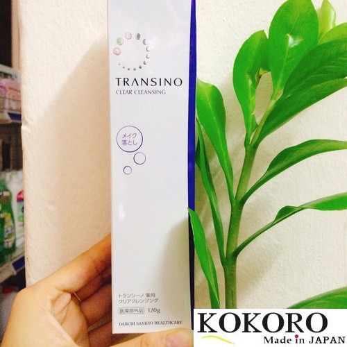 Tẩy Trang Transino Clear Cleansing 120g