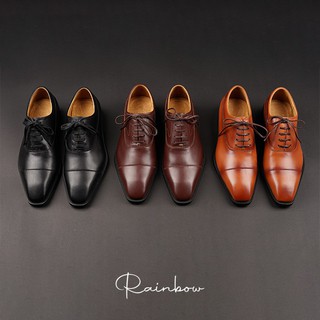 [BH CHÍNH HÃNG 3 NĂM ] Giày Oxford da thật Rainbow RBMLS 007