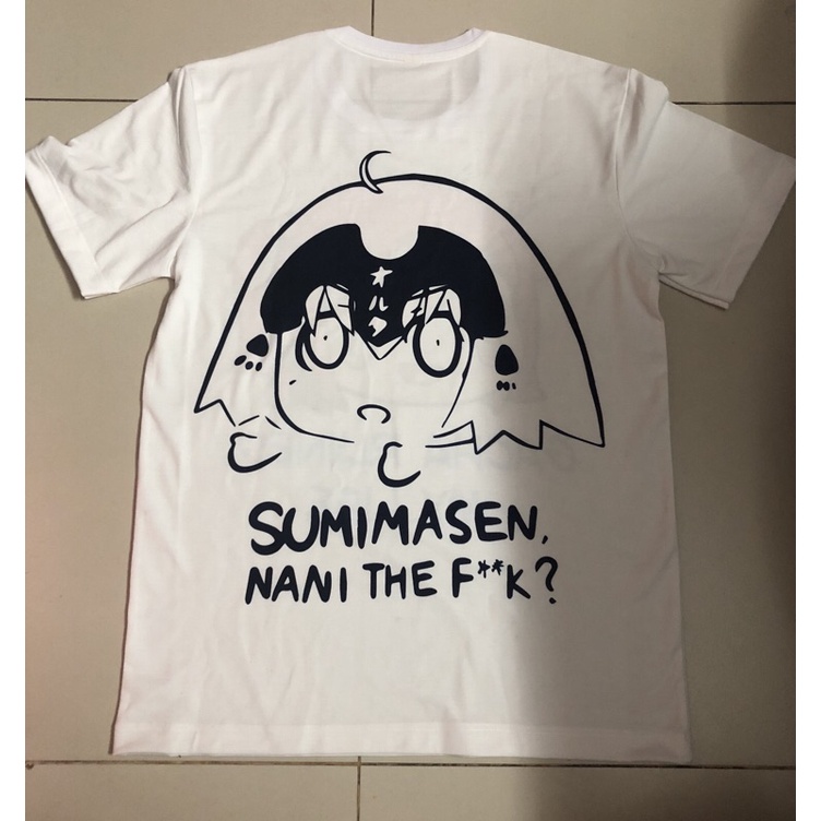 Áo thun fate fgo sumimasen