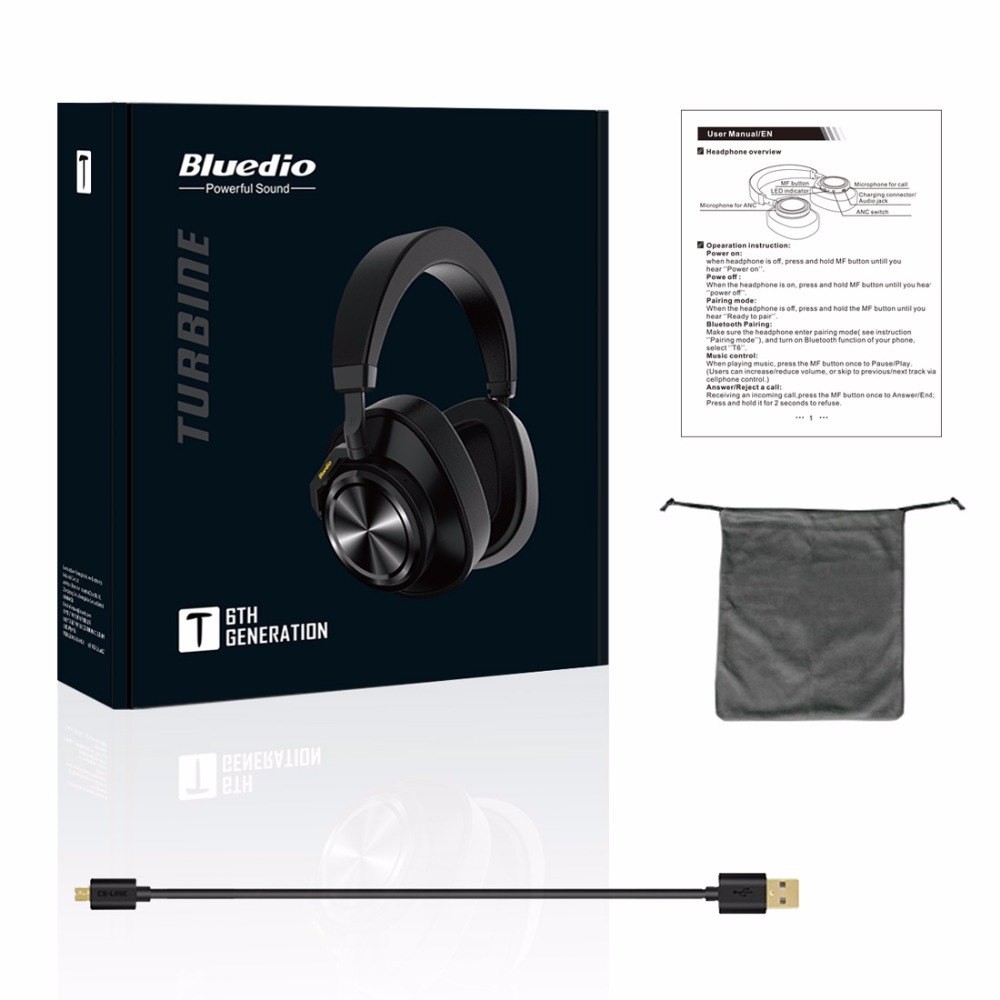 Tai nghe Bluetooth BLUEDIO T6 (ANC)