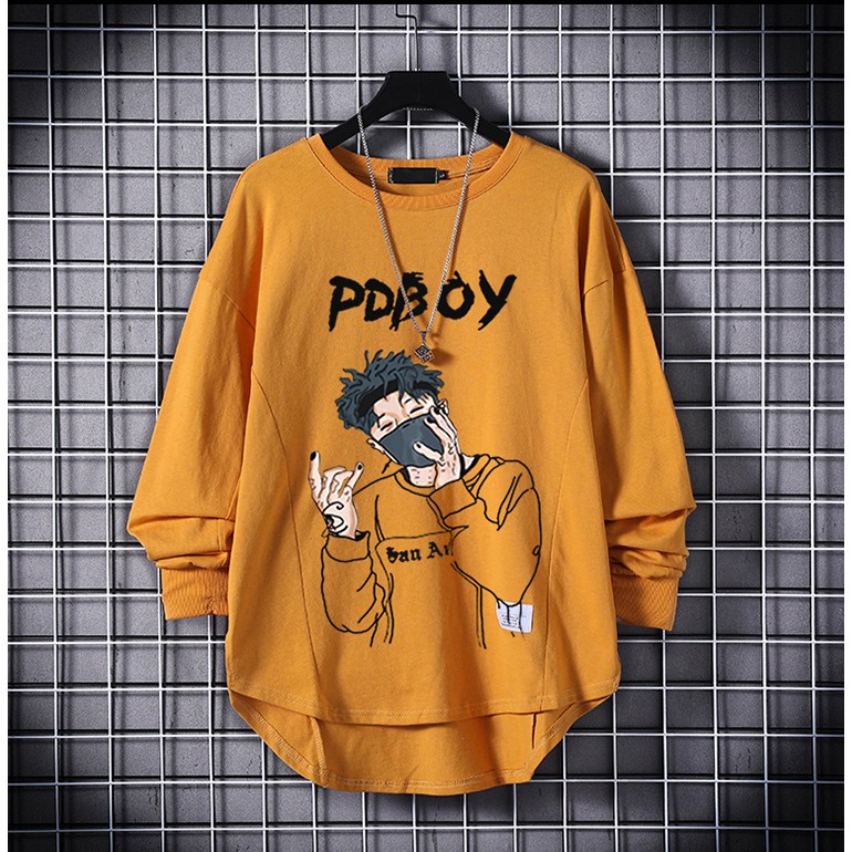 Áo Thun Nam Dài Tay Cổ Tròn In Họa Tiết Chữ PDBOY Phong Cách Trẻ Trung Thời Trang Zenkonu TOP NAM 1000126 | BigBuy360 - bigbuy360.vn