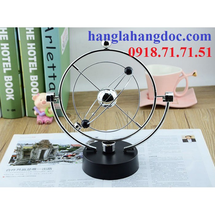 Con lắc dao động vĩnh cửu mô hình trang trí độc lạ A603, dùng pin