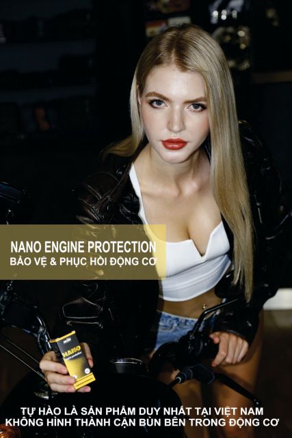 Phụ gia Nano nhớt bảo vệ động cơ xe máy