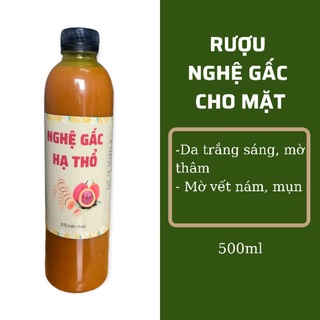 Cốt nghệ gấc hạ thổ 500ml cho mặt