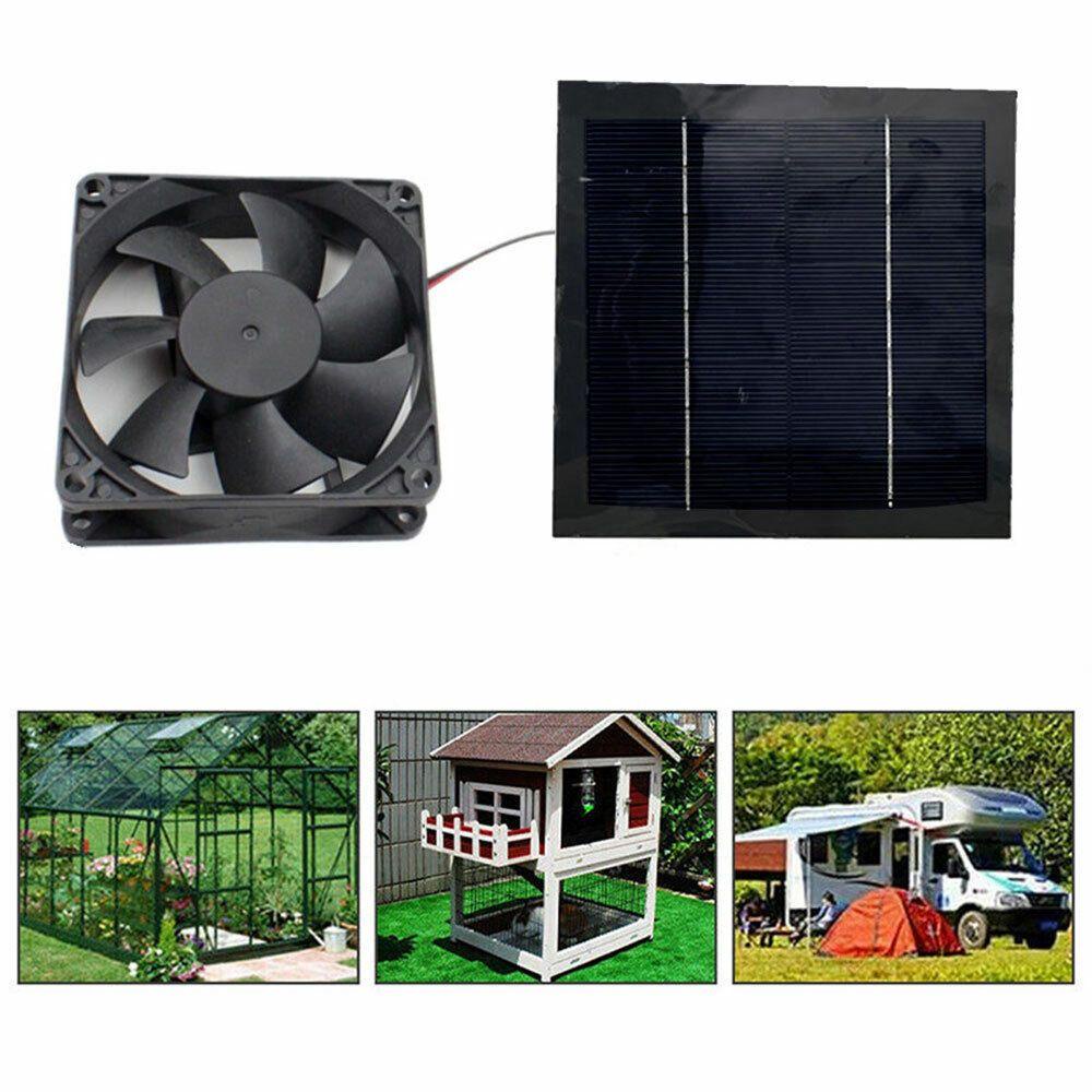 Quạt Cắm Trại Sử Dụng Năng Lượng Mặt Trời 20W Kat1
