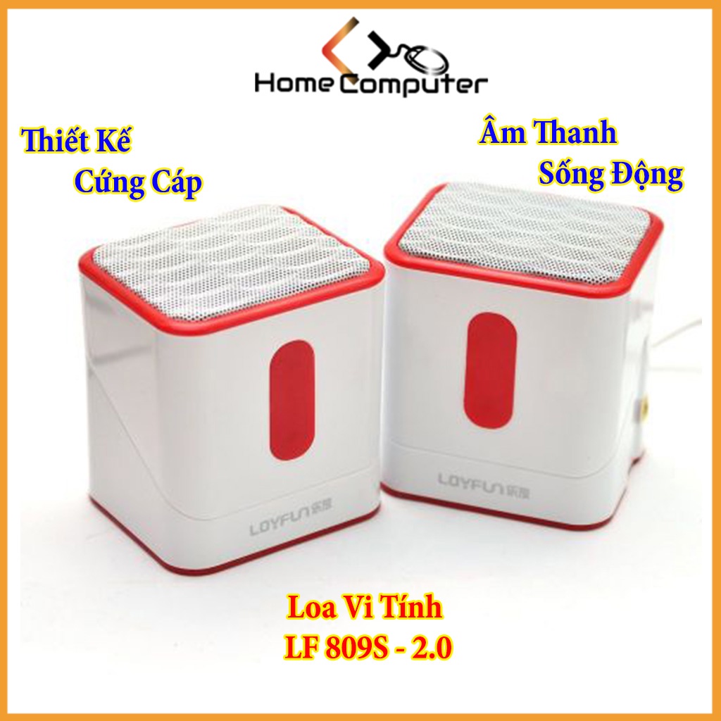 Loa Vi Tính - Bộ Loa LF 809s Thiết Kế Mạnh Mẽ, Cứng Cáp - Chất Lượng Tốt Trong Tầm Giá