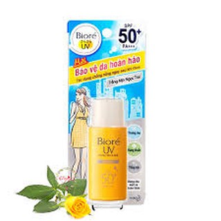 Kem chống nắng biore uv perfect protect milk spf50 25ml