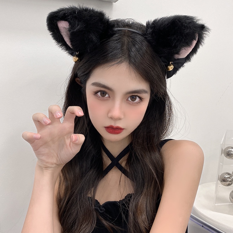 Băng Đô Hình Tai Mèo Dễ Thương Phong Cách Hàn Quốc