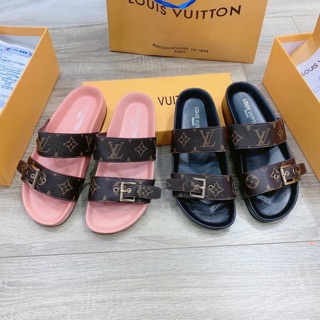 Dép lê LV 2 quai khoá về đủ size
