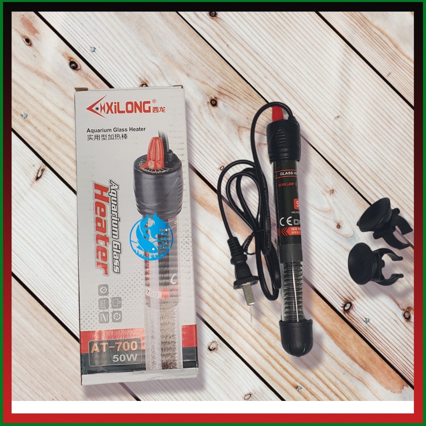 Sưởi Bể cá XILONG XL999, AT70 25W, 50W, 100W. 200W, 300W, 500W  Sưởi INOX, Thuỷ Tinh HAKA AQUARIUM