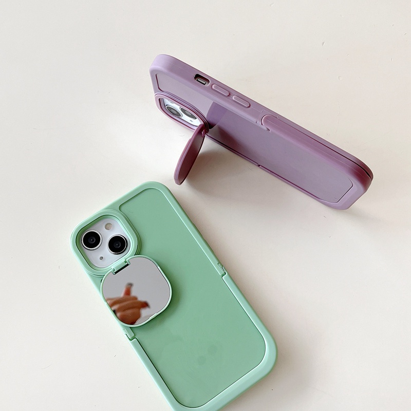 Ốp Điện Thoại Hai Màu Ấm Áp Chống Sốc Thời Trang Cho iPhone 14Pro 13 12 11 Pro Max