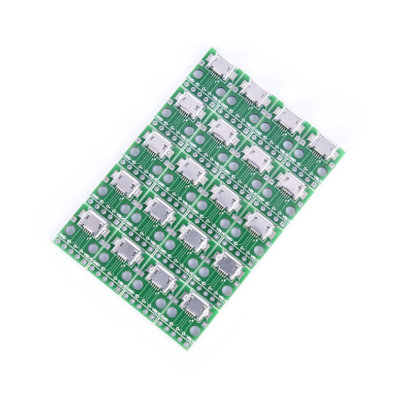 Set 20 Pin Chuyển Đổi Usb Sang Dip 2.54mm Micro Usb Sang 5 Pin Chuyên Dụng