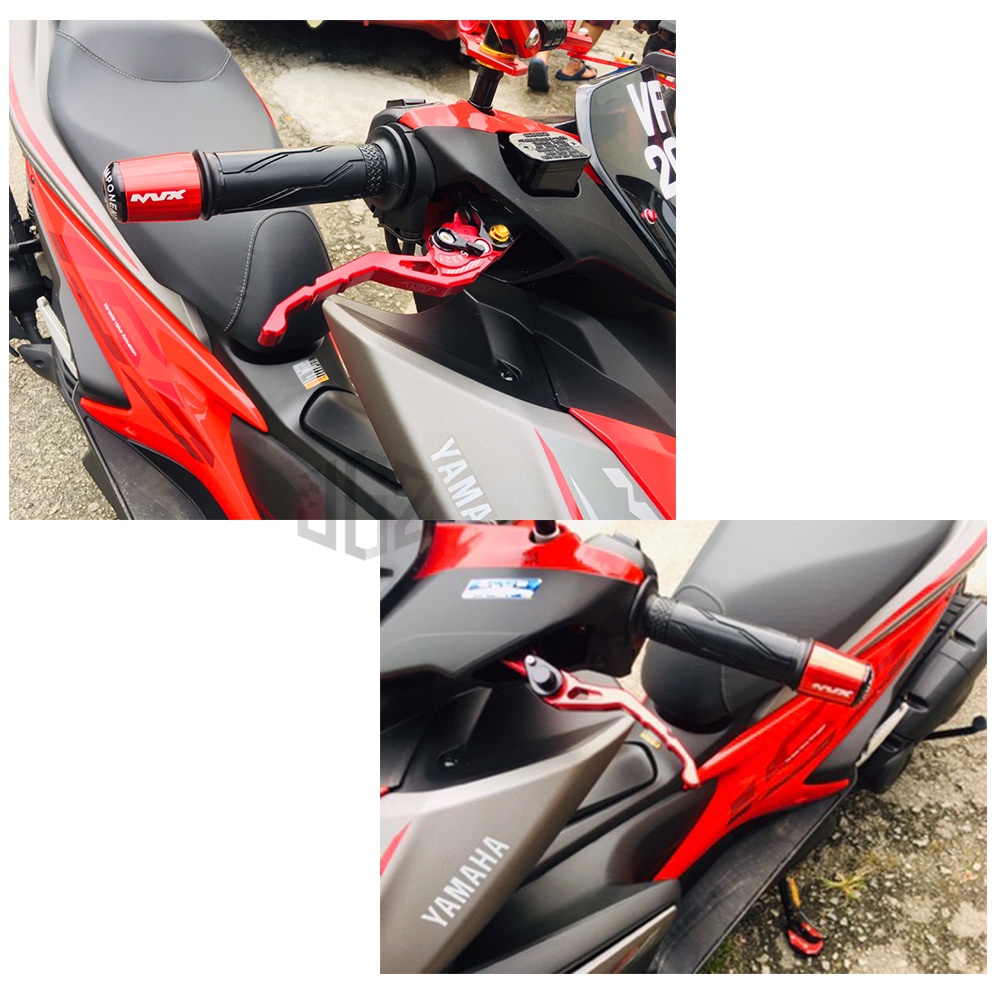 Nút Gắn Tay Lái Bằng Nhôm CNC Chuyên Dụng Cho Xe Mô Tô YAMAHA NVX155 125 NVX V1 V2 2017-2022