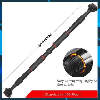 [HOT DEAL]  Xà đơn găn cửa ,xà đơn treo tường 2020 SOWELL-Có chống xoay 360 độ-Cỡ xà 66-100cm.