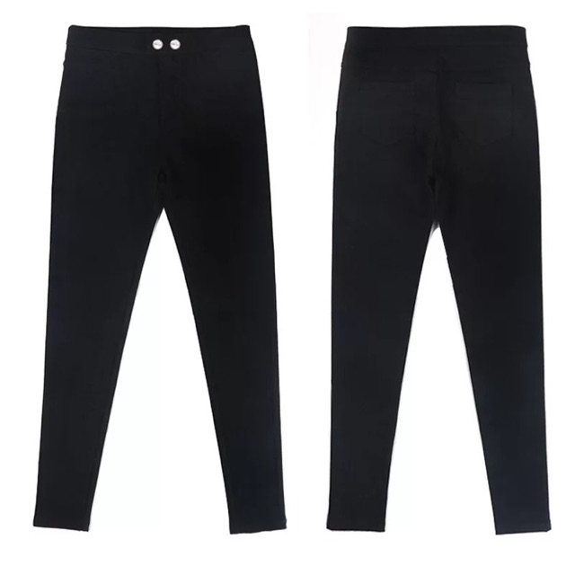 Quần legging lót lông cực ấm cực đẹp D'STUDIO hàng đẹp dày dặn..