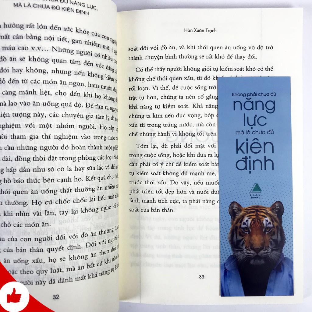 Sách - Không Phải Chưa Đủ Năng Lực, Mà Là Chưa Đủ Kiên Định (Kèm Bookmark) | BigBuy360 - bigbuy360.vn