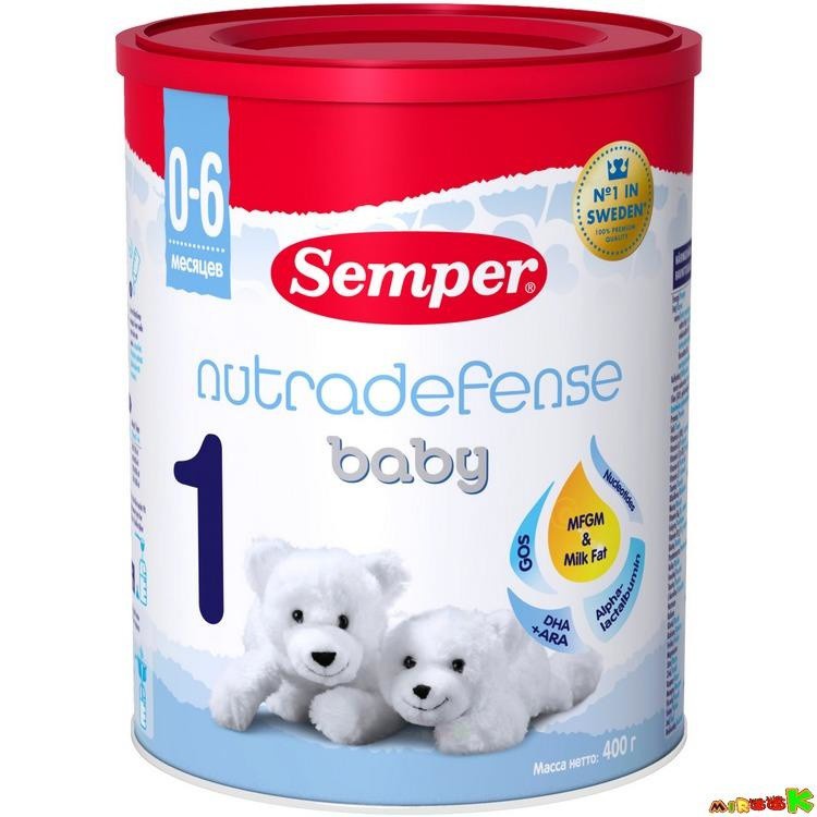 Sữa béo Semper NUTRADEFENSE BABY  400gr