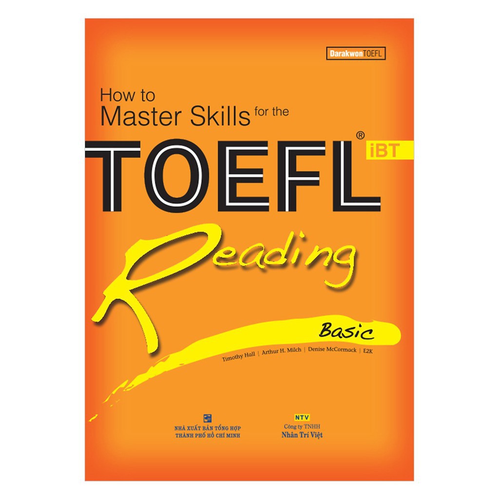 Sách - How To Master Skills For The Toefl Reading Basic (Tái Bản 2019)