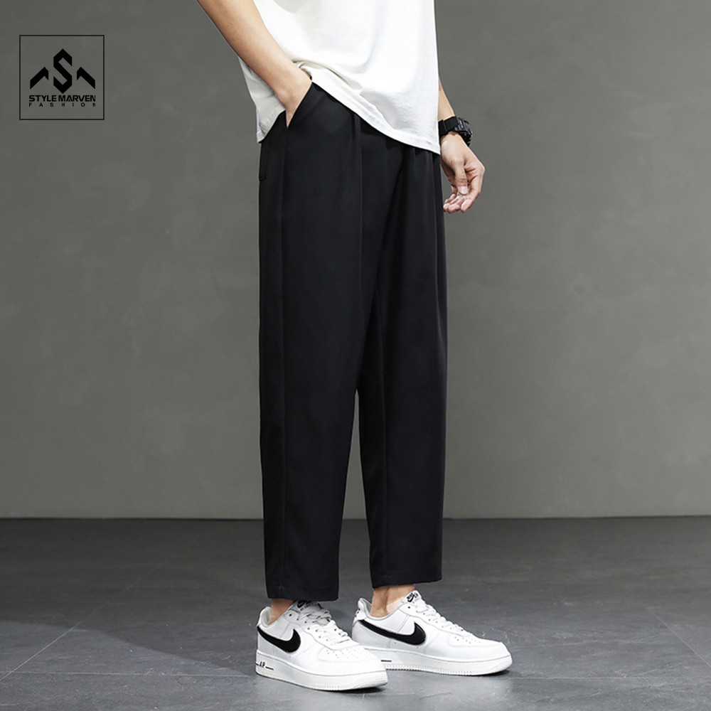 Quần kaki nam ống suông STYLE MARVEN phối túi năng động - QUAN SM005C