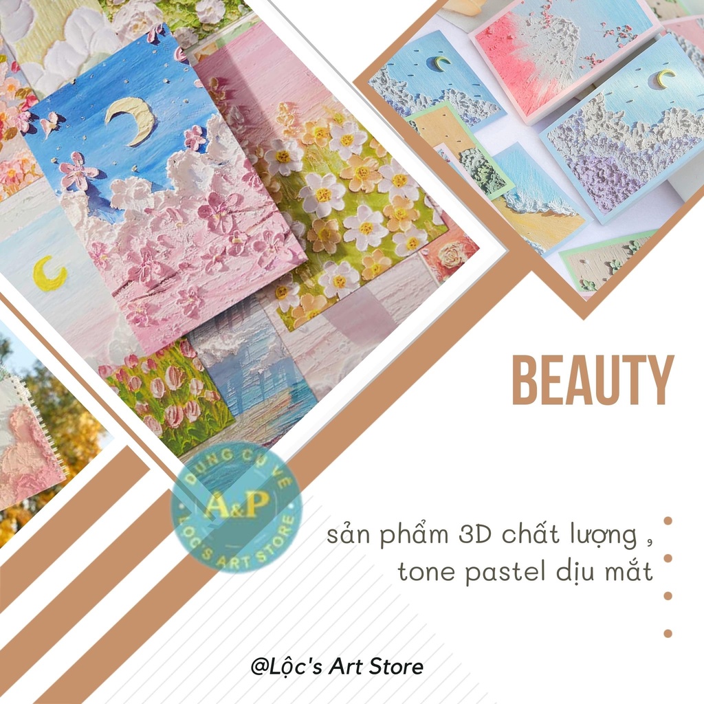 [Lộc's Art Store] Bộ Bút Sáp Dầu Oil Pastel Cao Cấp DELI Phong Cách MORANDI (Bộ 12/24/36 màu)