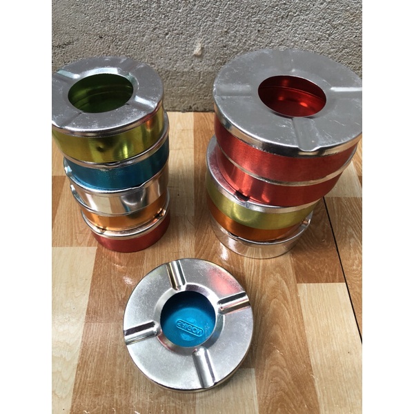 Gạc Tàn Gạt Tàn Nhôm Size Nhỏ Lớn 9Cm 11Cm Nắp Có Thể Tháo Rời