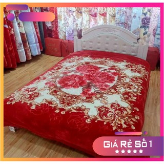 [Chăn Dày loại 5kg]Chăn Măng Lông 9 ( Băng Lông ) Nhập Khẩu Cao Cấp kích thước 2m x 2m2 nặng 5 kg dày dặn