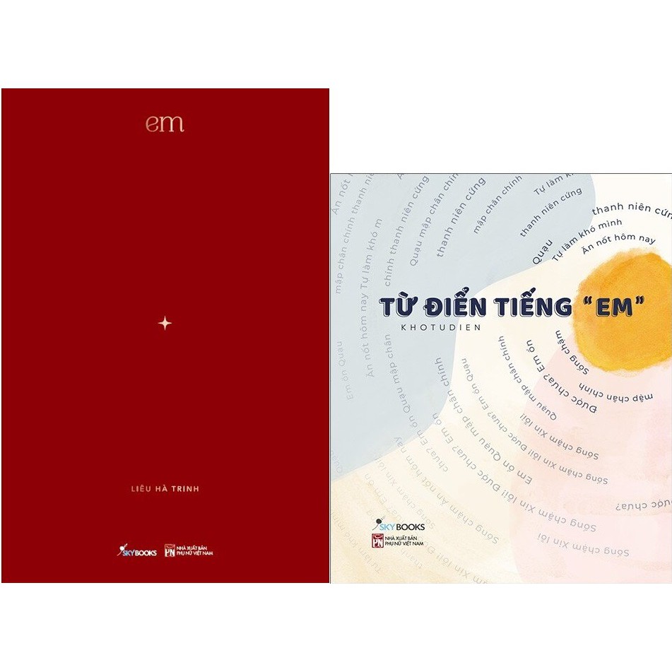 Sách - Combo 2 cuốn : Em + Từ điển tiếng em