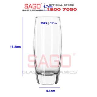 Ly Thủy Tinh  Endessa  Beverage 355ml