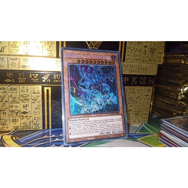 [KN yugioh shop] thẻ bài: Raviel, Lord of Phantasms - Shimmering Scraper - MP21-EN248 - Prismatic Secret Rare