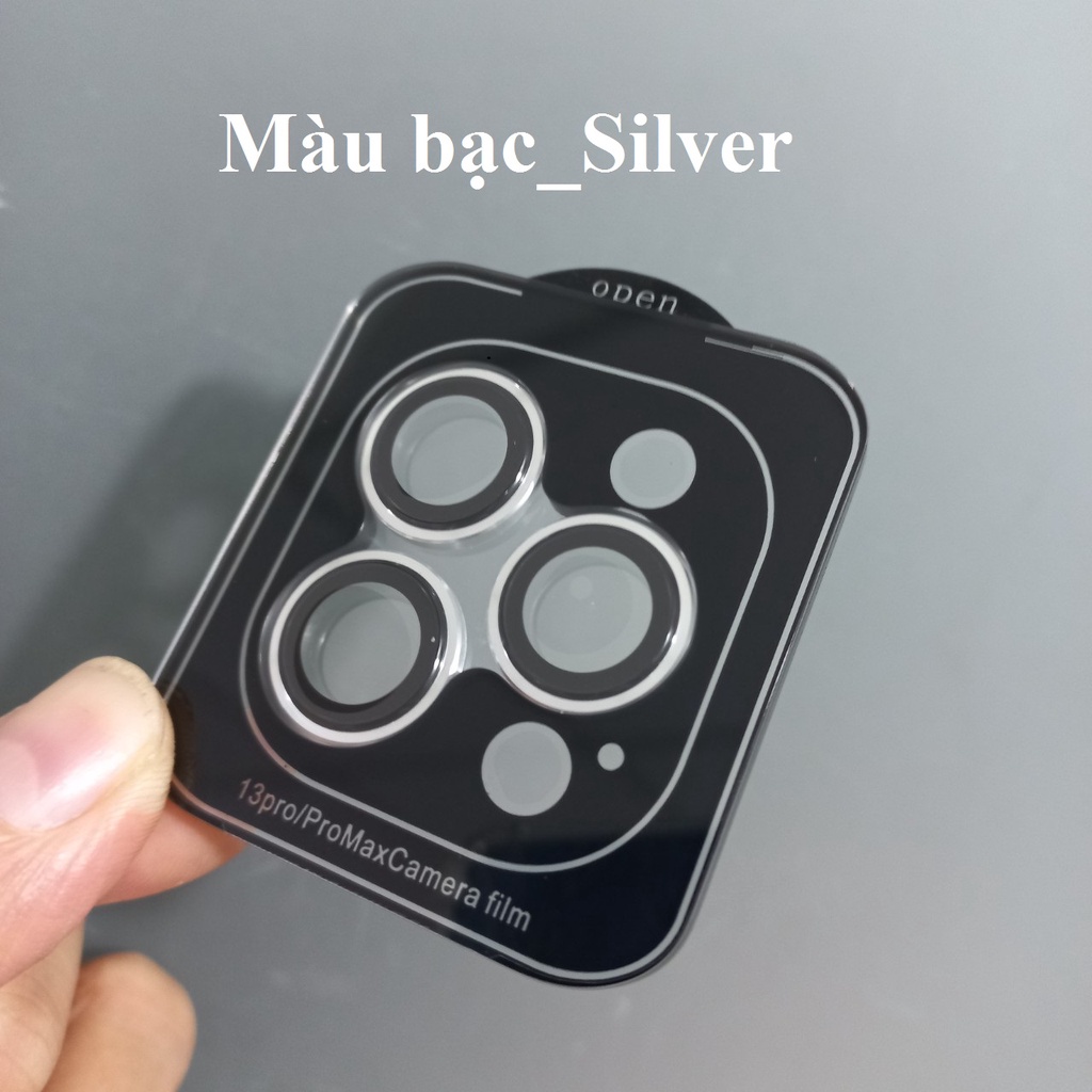 Cụm cường lực dán camera cho iP 13 Pro / 13 Pro Max URR 3D AR (Đủ các màu)