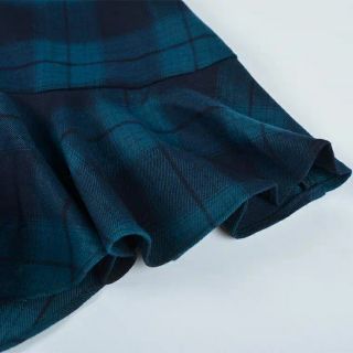 (SẴN size S) Váy 2 dây caro xanh