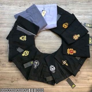 quần vải logo dsquared2, dolce gabana vvv