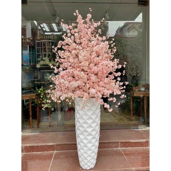anh đào râu hàng cao cấp (hoa lụa-hoa giả)
